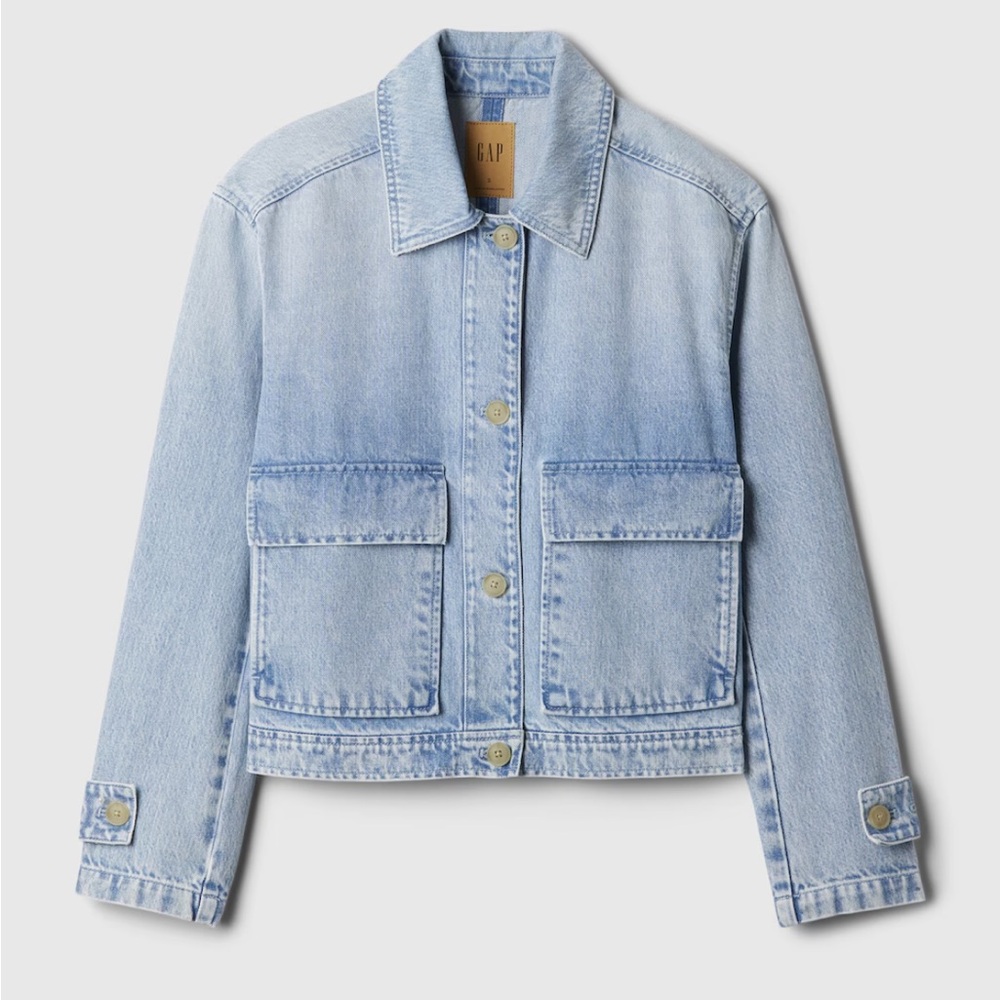 Gap utility Jean jacket size S